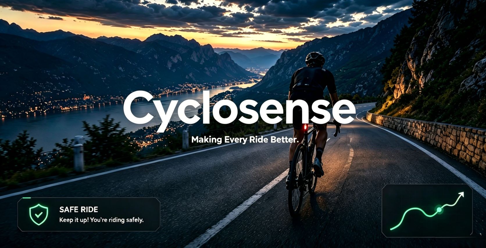 CycloSense - The ultimate bike safety app and cycling tracker